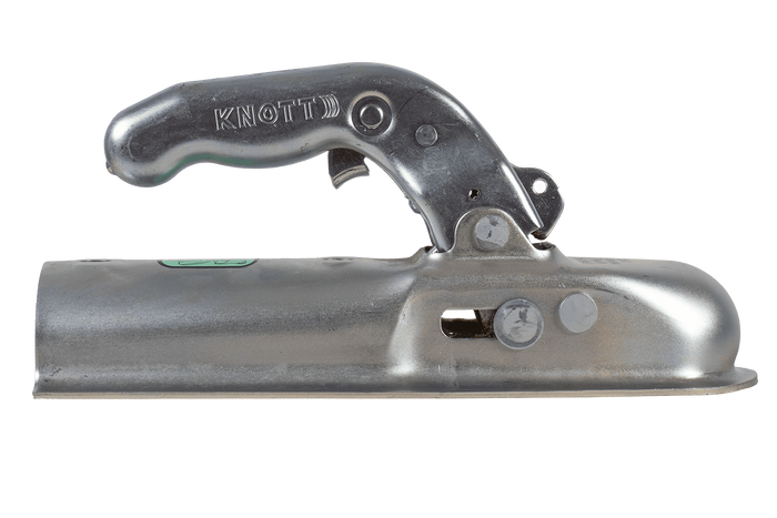 KNOTT K7.5-D ball hitch for a 750kg trailer with a 60mm tubular drawbar