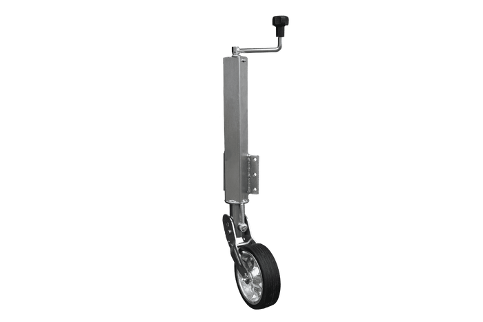 UNITRAILER automatic jockey wheel with handle 400kg 60mm 470-785mm