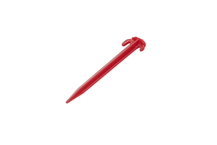 Set of six ProPlus tent pegs 364824 plastic pegs for attaching guy lines 19cm