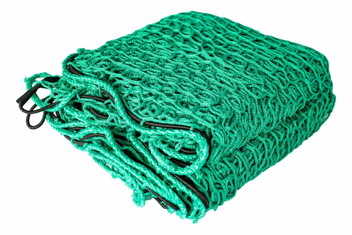 Trailer safety net by KNOTT with elastic cord - 3000x4000 mm