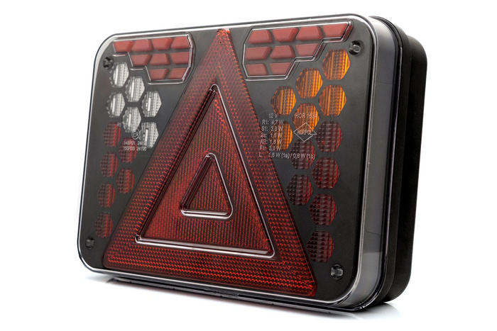 HORPOL LZD 3215+3216 rear lights, 2m cable, 7 functions, left+right