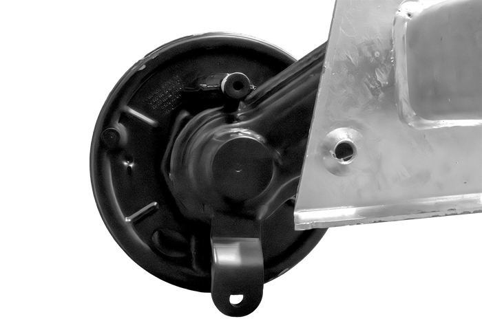 KNOTT VGB15MV braked axle for trailer/carrier 1550kg 1616mm 2110mm 5x112