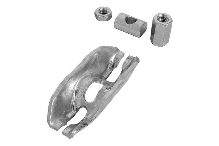 Single tow bar for AL-KO brake cables for a single-axle trailer