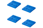 Set of four ProPlus trailer stabilizing corner support pads 361538