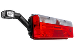 Lampy tylne ASPÖCK EUROPOINT III LED bajonet 7PIN ASS2 z rogiem 7 funkcji lewa+prawa