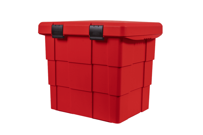 DAKEN 86014 PITBOX box for bulk materials, container for sand, road salt 655x570x520mm 108.5l
