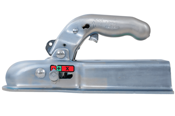 KNOTT KQ14-C ball hitch for 1400kg trailer with 70mm square drawbar