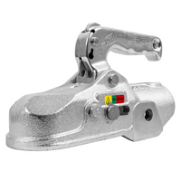 WINTERHOFF WW 350-RB-K1414 ball hitch for 3500kg trailer with 50mm pipe drawbar, cast iron