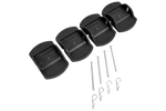 Set of four KNOTT trailer stabilizer support pads 18x14x4.5cm