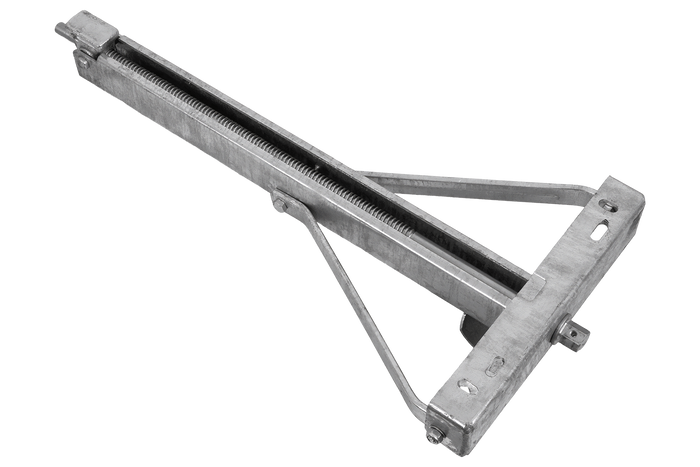 KNOTT 6X1197.007 extendable corner support stabilizer for trailer 1100kg 498mm