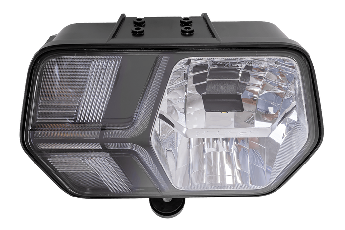 ASPÖCK LuxLED II LED front lamp 7 functions 6-pin DEUTSCH DT06-6S right
