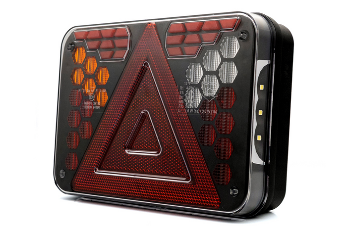 HORPOL LZD 3215 LED rear lamp 7 functions left