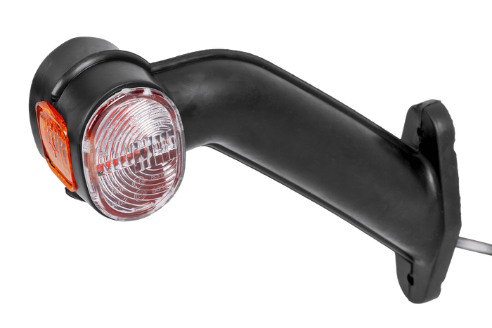 ASPÖCK SUPERPOINT II marker lamps left + right on a rubber arm with a side cable