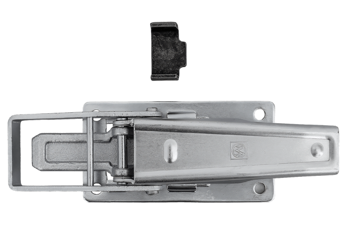 Side hitch with clasp WINTERHOFF BV 90-1 + BVG 90-A complete trailer side closure