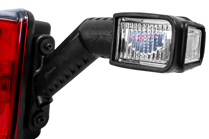 ASPÖCK EUROPOINT III LED bayonet tail lights 7PIN ASS2 with horn 7 functions left+right