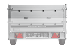 BIS aluminum sides for the UNITRAILER GARDEN 264 KIPP ALU and 264/2 KIPP ALU trailers