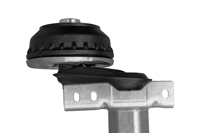 AL-KO COMPACT braked axle for trailer/carriage 1350kg 1260mm 1630mm 4x100