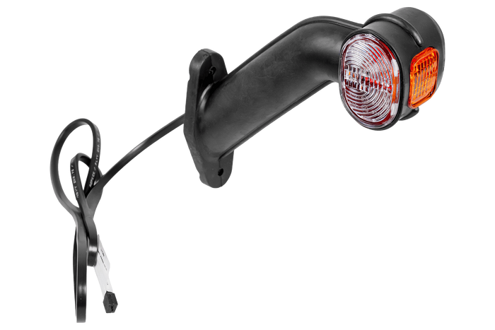 ASPÖCK SUPERPOINT II left marker lamp on a rubber arm with a side cable