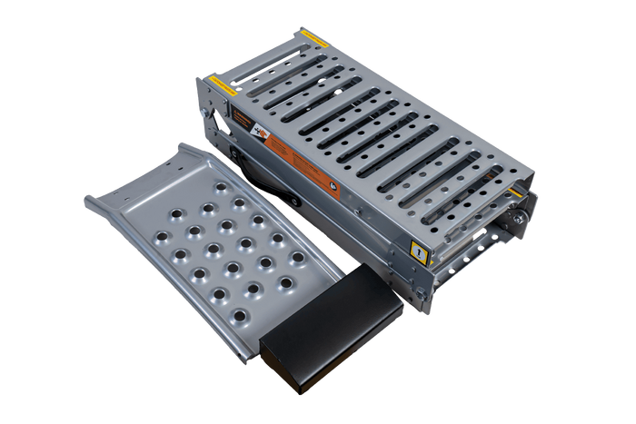 UNITRAILER ALR005 foldable ramp steel drive-on ramp for trailer 200cm 250kg